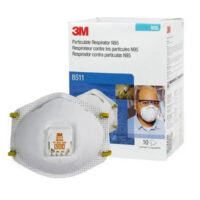 Respirador Desechable para Partículas 3M® 8511 N95 con Válvula Cool Flow™ (Caja 10 Unidades)