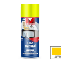 Pintura Esmalte en Spray Marson® Uso General Amarillo Brillante (Aerosol 485 ml/Secado Rápido)