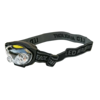 Linterna Frontal Manos Libres Steelpro® KL-400 de 6 LEDs para Casco de Seguridad