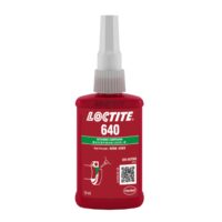 LOCTITE® 640 Retenedor de Partes Cilíndricas de Alta Resistencia y Alta Temperatura (Frasco 50 mL)