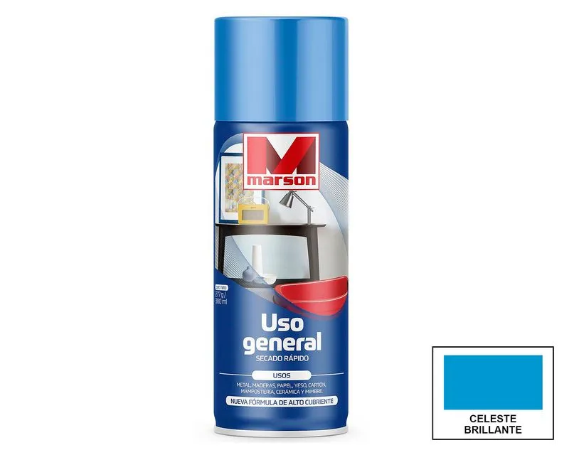 PINTURA SPRAY MARSON CELESTE