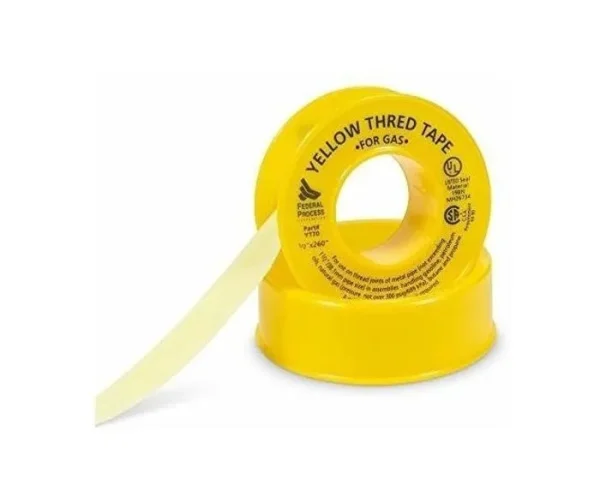teflon TEFLON AMARILLO ALTA DENSIDAD 3/4 X 5MT