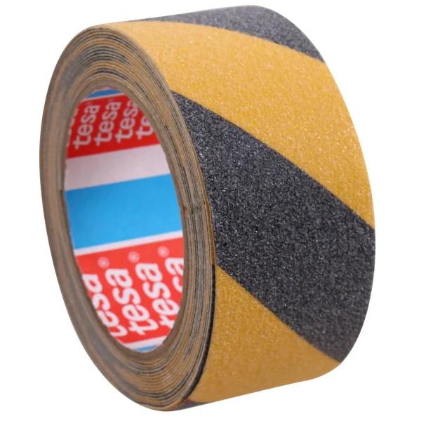 tesa2 CINTA ANTIDESLIZANTE AMARILLA NEGRA 60951 TESA
