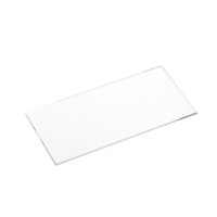 Vidrio Cubre-Filtro Transparente Rectangular Bunker® para Máscara de Soldar (50 x 108 mm)