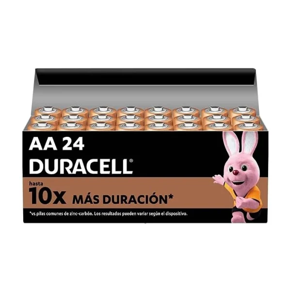 PILAS AA/AAA DURACELL ALCALINA 1.5V X24