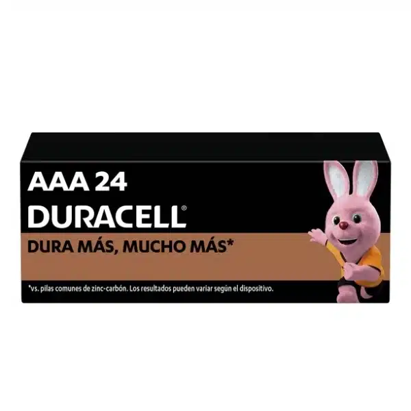 PILAS AA/AAA DURACELL ALCALINA 1.5V X24