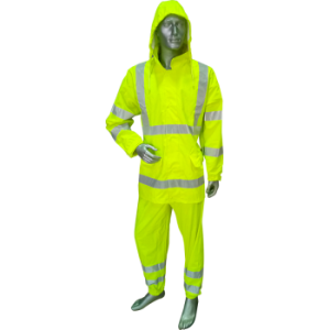 atoxta Traje para agua verde con cintas reflectantes ATOX