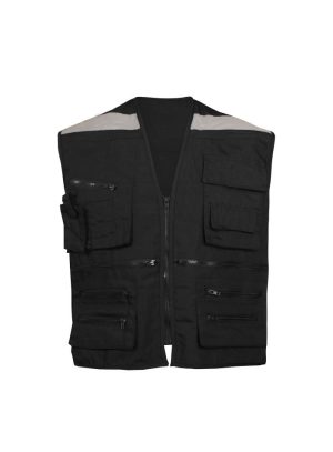 chaleco negro Chaleco geologo Negro