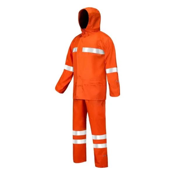 ta na Traje para agua naranjo con cinta reflectante activex