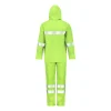 traje agua atras Traje para agua verde con cinta reflectante activex