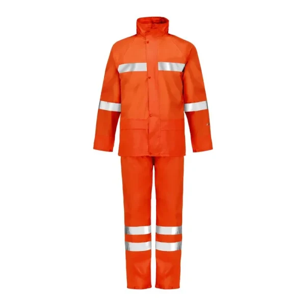 traje agua naranjo Traje para agua naranjo con cinta reflectante activex