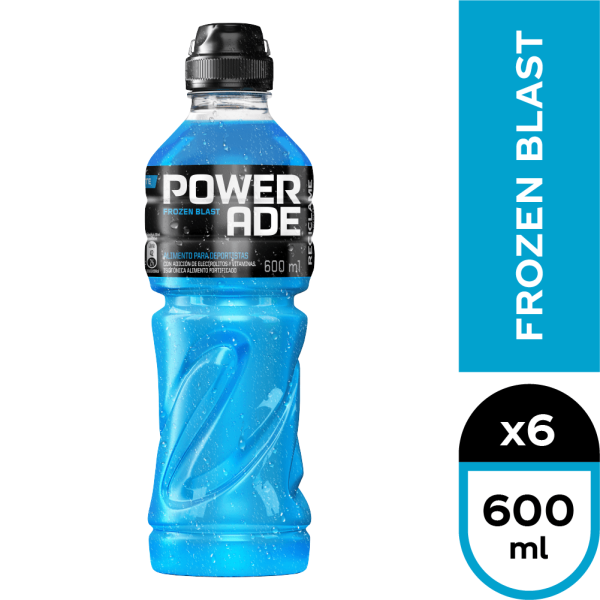 Powerade 6x 600 ml.