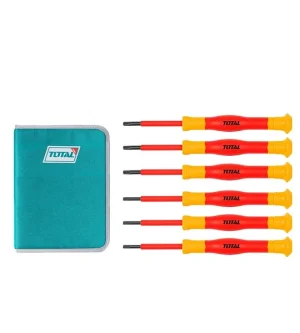600 Kit Juego Destornilladores De Precision Aislados 6 Piezas Total THKIPSD0601