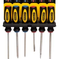 D_NQ_NP_663711-MLA74676487464_022024-O Juego de Destornilladores Stanley Pro 6 Piezas con Soporte Organizador (SKU 60-060S / STMT60060-LA)