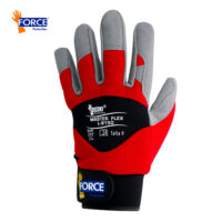 Guante Force Master Flex L-9150 Rojo/Gris Talla 9 (L